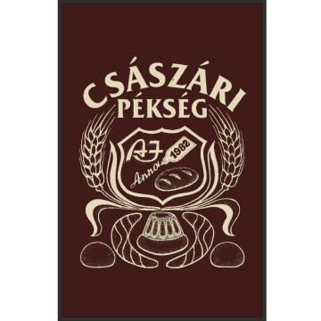 csaszari-pekseg-feliratos-logos-szonyeg
