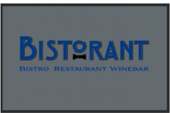 bistorant-feliratos-logos-szonyeg